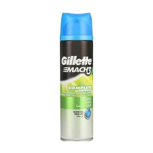 Gillete Gel Mach 3 Complete Defense Sensitive 200 Ml