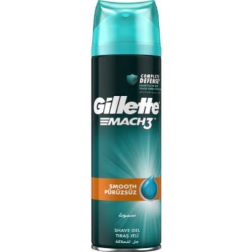 Gillete Gel Mach 3 Complete Defense Smooth 200 Ml