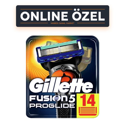 Gillette Fusion Proglide Manual Yedek 14'lü