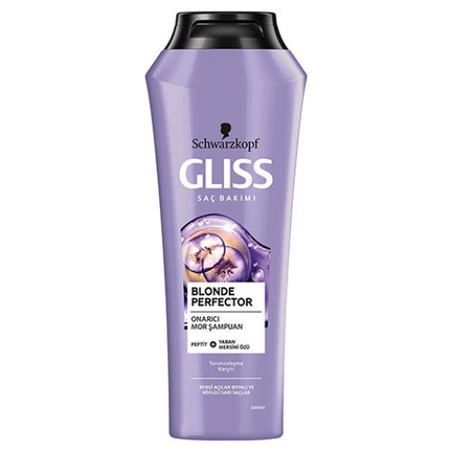 Gliss Blonde Perfector Repairing Purple Shampoo 250 Ml