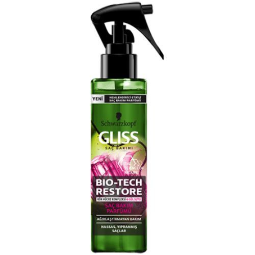 Gliss Hair Care Parfume With Moisturizing Effect Bio Tech Restore 100 Ml