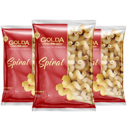 Golda Spiral Makarna 500 Gr