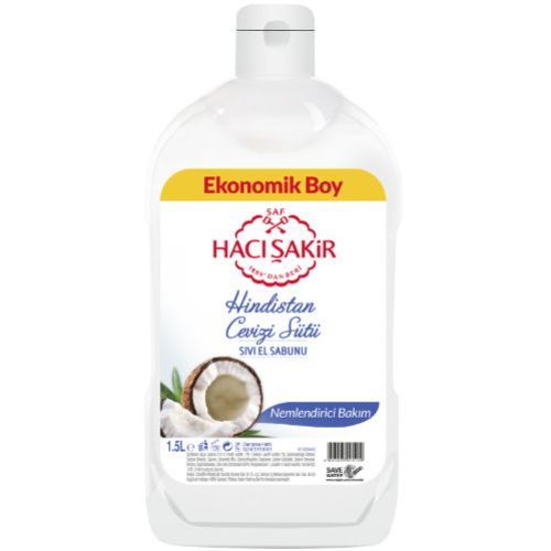 Hacı Şakir Liquid Soap Coconut 1500 Ml