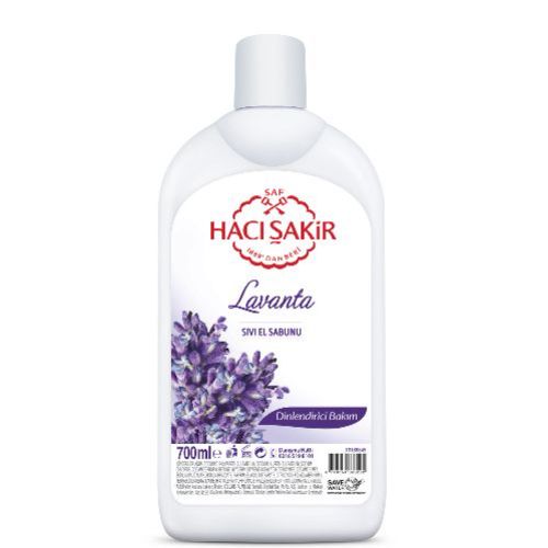 Hacı Şakir Liquid Soap Lavender 700 Ml