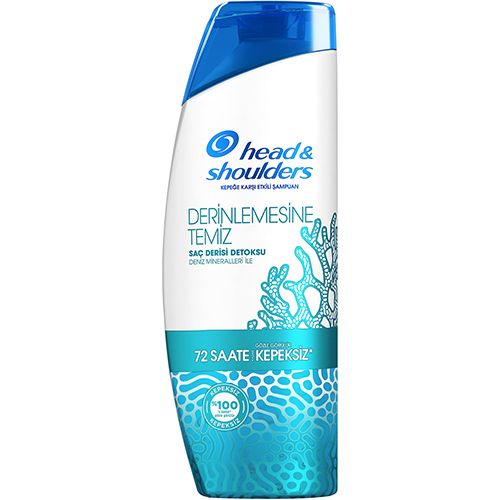 Head Shoulders Derinlemesine Temiz Saç Derisi Detoksu Kepeğe Karşı Etkili Şampuan