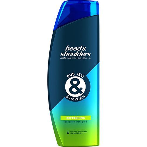 Head Shoulders Refreshing Shower Gel and Shampoo 360 Ml