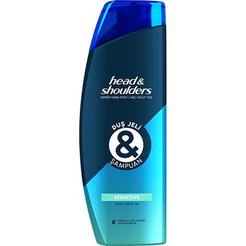 Head Shoulders Sensitive Shower Gel And Shampoo 360 Ml