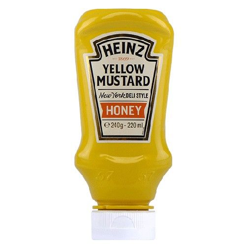 Heinz Yellow Mustard With Honey 240 Gr