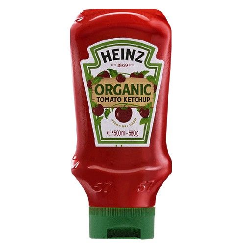 Heinz Organic Tomato Ketchup 580 Gr