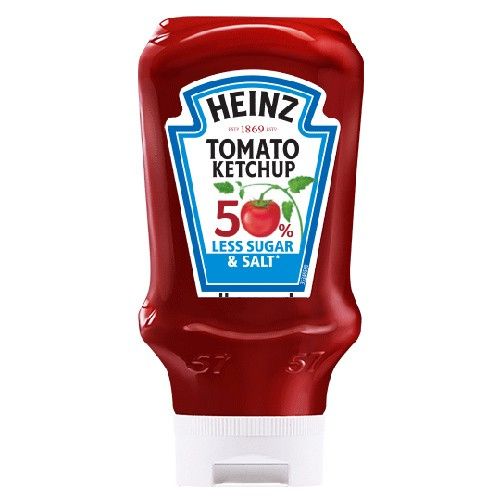 Heinz Less Sugar&Sold Tomato Ketchup  435 Gr