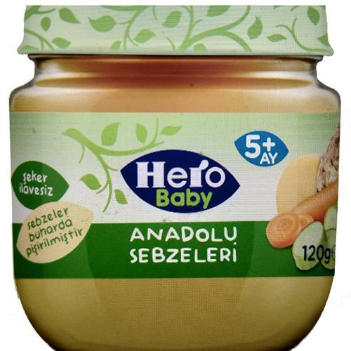 Hero Baby Anatolian Vegetables 120 Gr