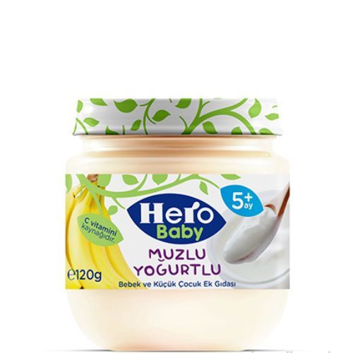 Hero Baby with Banana Yogurt 120 Gr