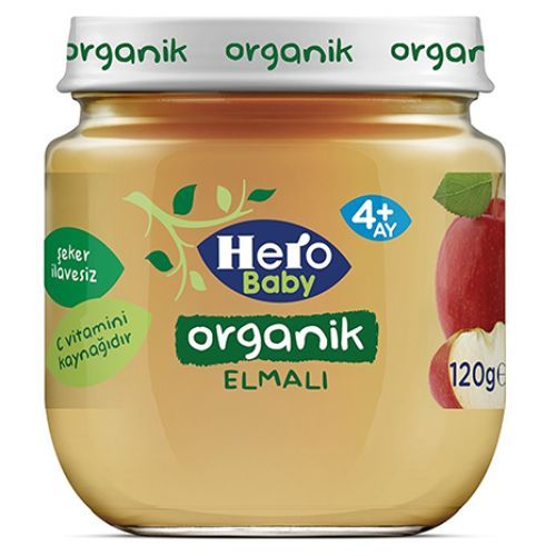 Hero Baby Organic Apple 120 Gr