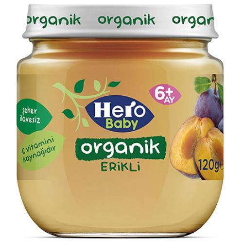 Hero Baby Organic Plum 120 Gr