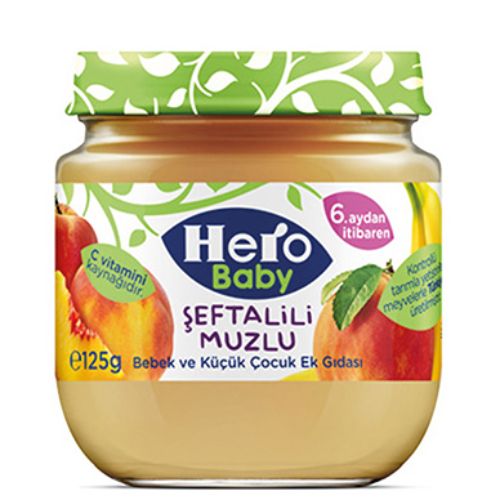 Hero Baby Şeftalili Muzlu 125 Gr