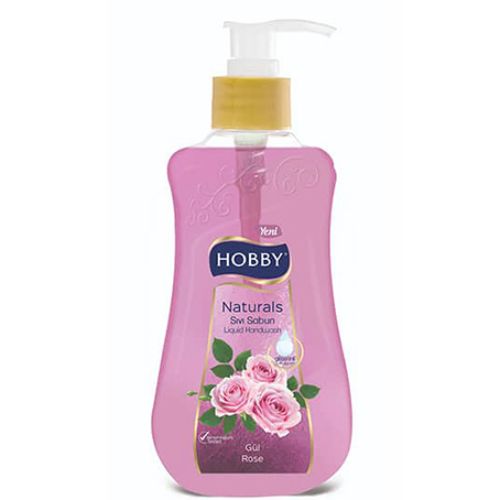 Hobby Gliserinli  Naturals Sıvı Sabun Gül 400 Ml