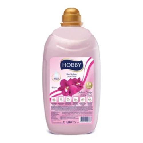 Hobby Gliserinli Sıvı Sabun Bahar Çiçeği 1800 Ml