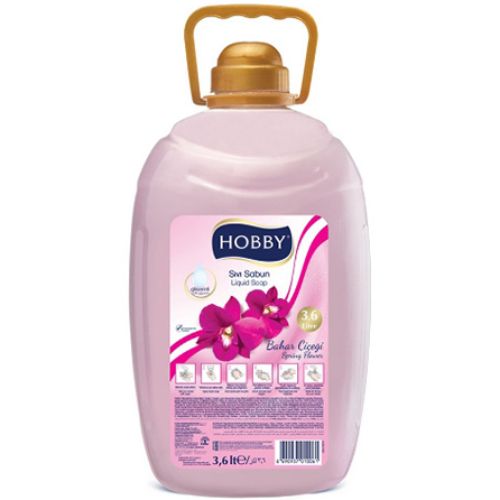 Hobby Gliserinli Sıvı Sabun Bahar Çiçeği 3600 Ml