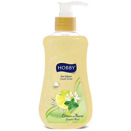 Hobby Glycerin Liquid Soap Lemon And Mint 400 Ml