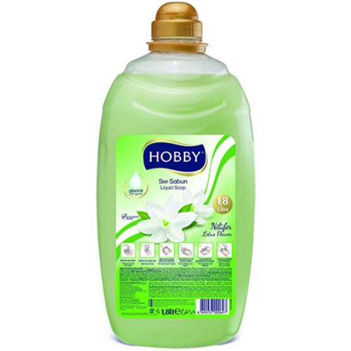 Hobby Gliserinli Sıvı Sabun Nilüfer 1800 Ml