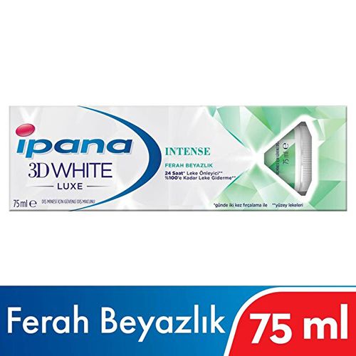 İpana 3 Boyutlu Beyazlık Luxe Diş Macunu Intense 75 Ml