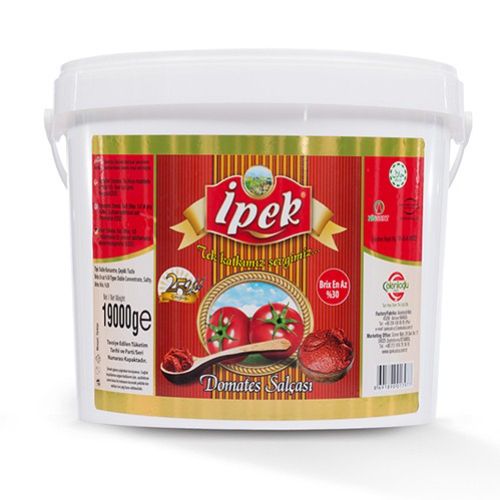 İpek 20/1 Tomato Paste Bucket 19000 Gr