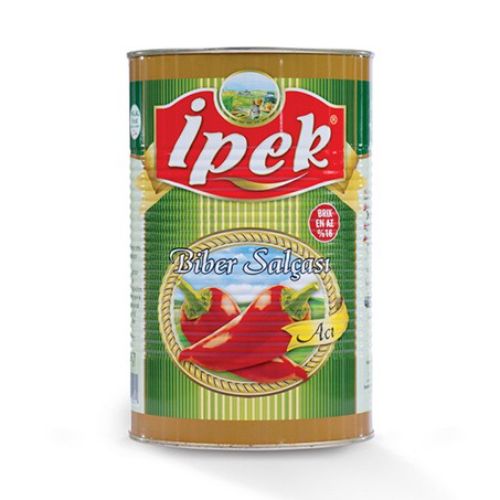 İpek 5/1 Hot Pepper Paste Tin 4000 Gr