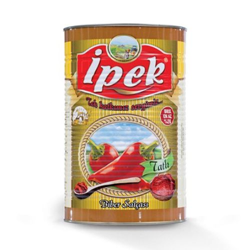 İpek 5/1 Sweet Red Pepper Paste Tin 4000 Gr