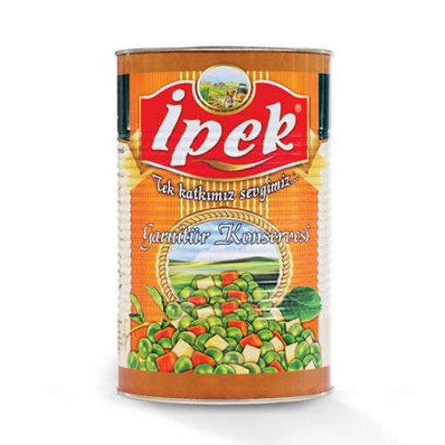 İpek Mixed Vegetables Glass Canned 4000 Gr