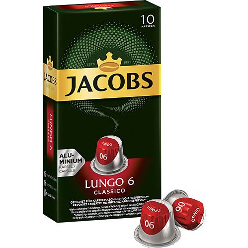 Jacobs Capsule Lungo 6 Classico 52 Gr