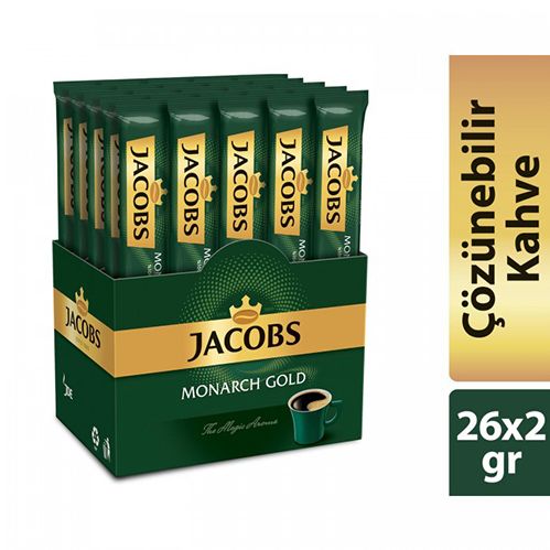 Jacobs Monarch Gold Hazır Kahve 26' lı