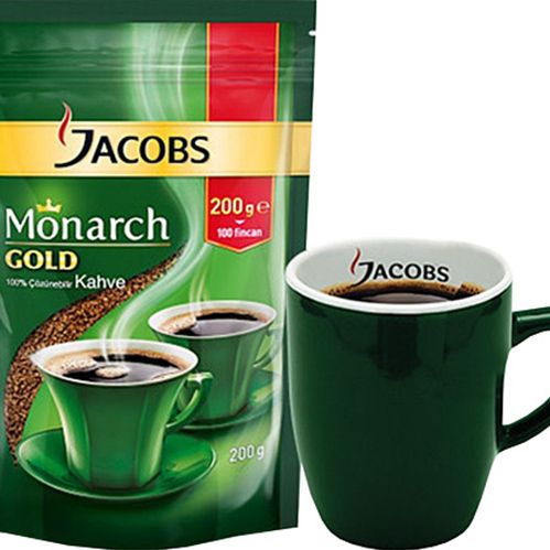 Jacobs Monarch Gold Kahve 200 Gr