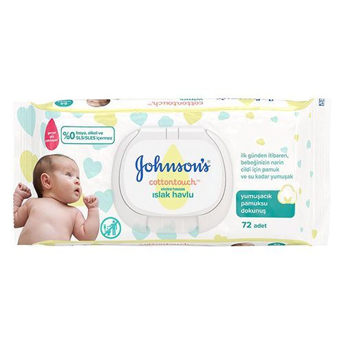 Johnson's Baby CottonTouch Wet