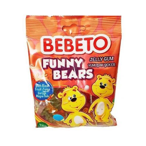 Kervan Food Bebeto Jelly Candy 10 GrX12