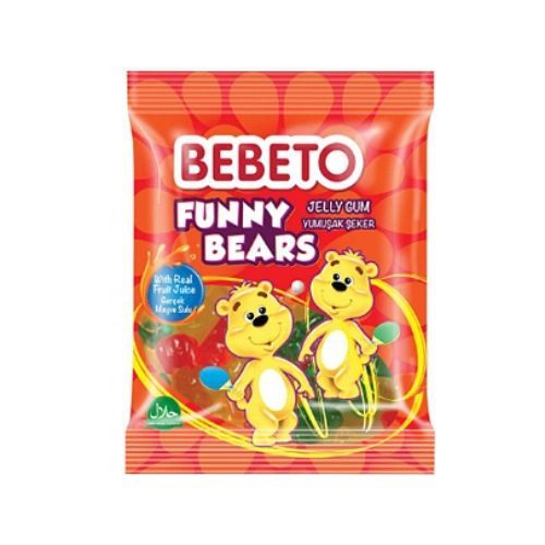 Kervan Gıda Bebeto Funny Bears 80 Gr