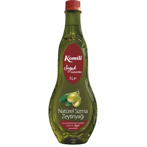 Komili Naturel Sızma Zeytinyağı Meyvemsi Lezzet 1 Litre