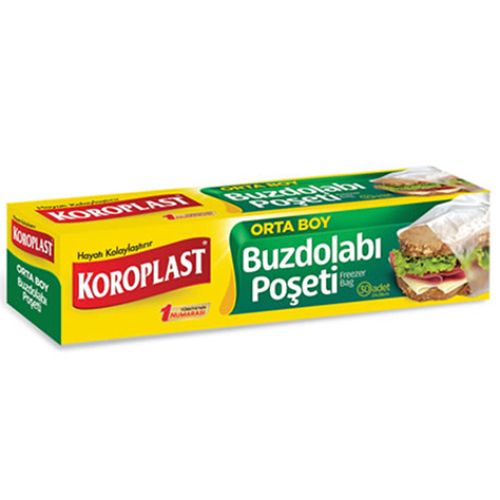 Koroplast Orta Boy Buzdolabı Poşeti 30'Lu