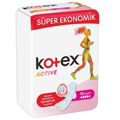 Kotex Active Super Economic Long 18 pcs