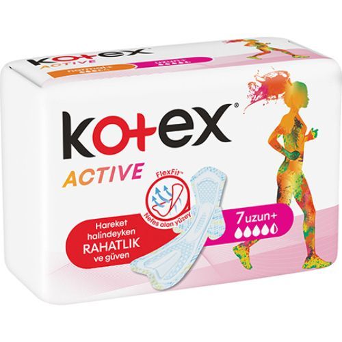 Kotex Active Single Long 7 Pcs