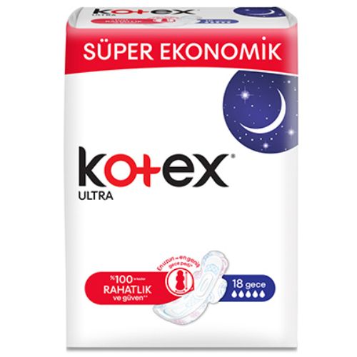 Kotex Ultra Hijyenik Ped Gece 20 Ped