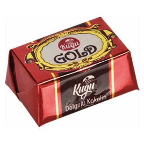 Kuğu Gold Strawberry Aroma Filled Compound Chocolate