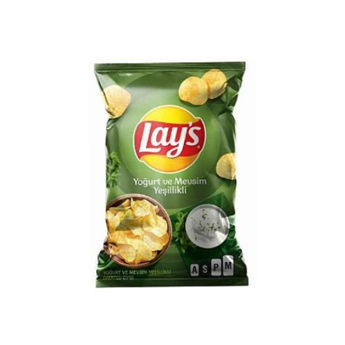 Lays Yogurt & Seasonal Greens Family 65 Gr