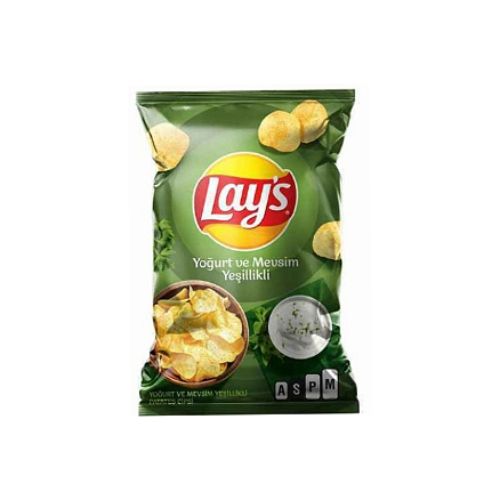 Lays Yoğurt & Mevsim Yeşillikleri Aile 65 Gr