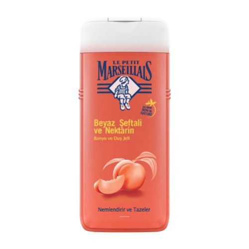 Le Petit Marseillais White Peach And Nectarine Shower Gel 400 Ml