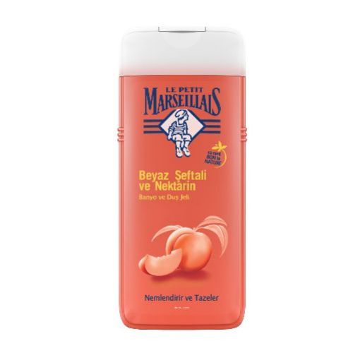 Le Petit Marseillais Shower Gel White Peach & Nectarine 650 Ml