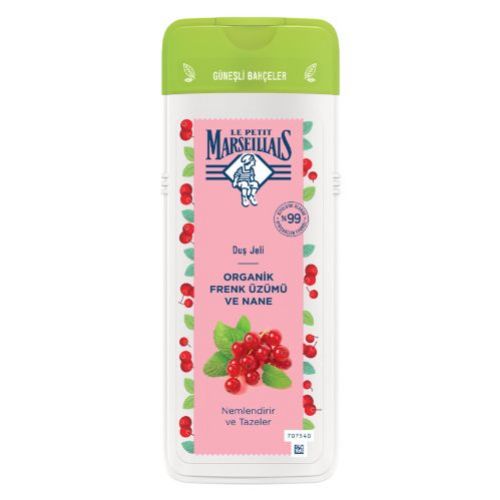 Le Petit Marseillais Organic Blackcurrant-Mint Shower Gel 400 Ml