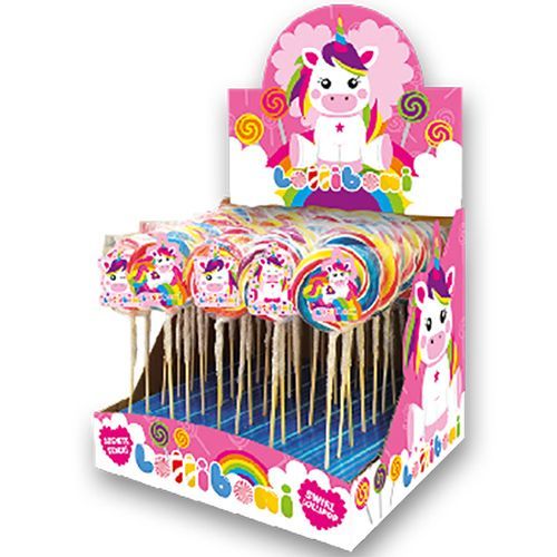 Lolliboni Unicorn 30 Gr Swirl Lollipop