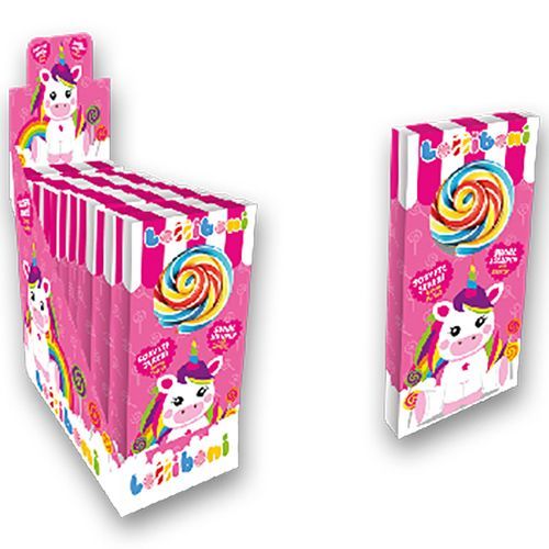 Lolliboni Unicorn 40 Gr  Swirl Lollipop