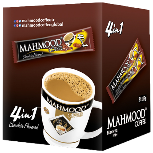 Mahmood Coffee 4ü1 Arada Çikolata 24'lü Kutu