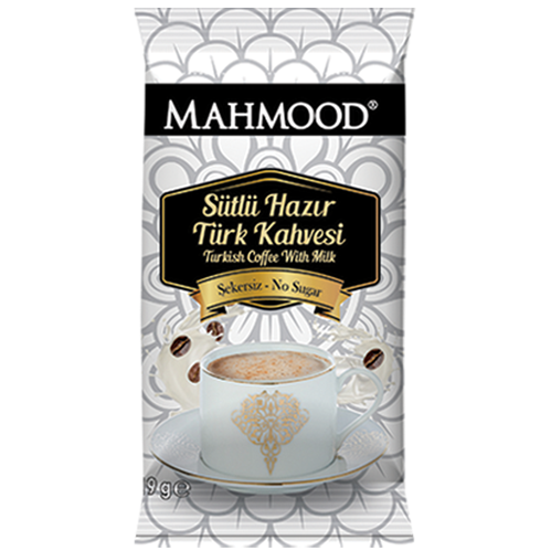 Mahmood Coffee Hazır Türk Kahvesi Sütlü Şekersiz